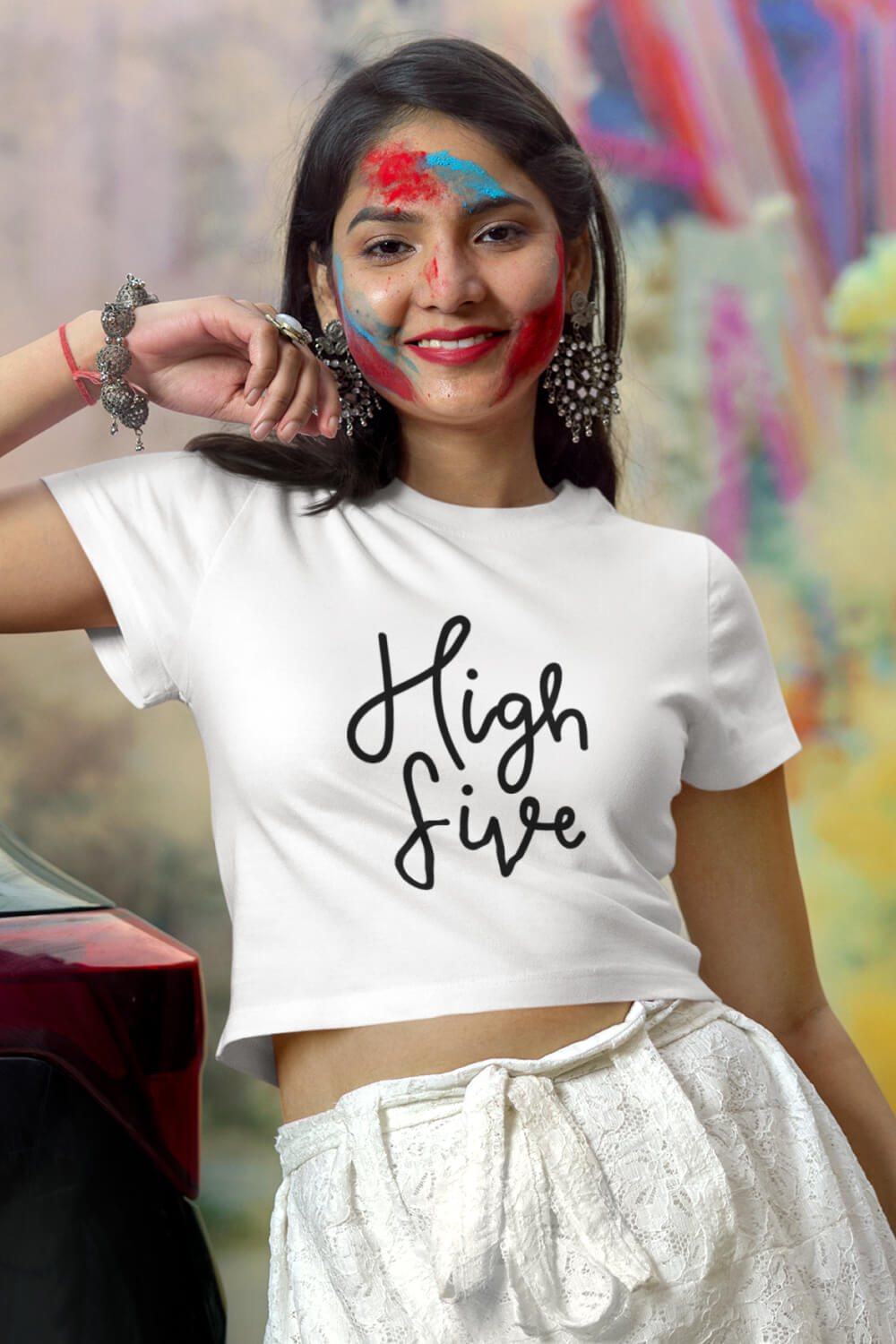 High Five | Crop Top | Relaxed Fit
