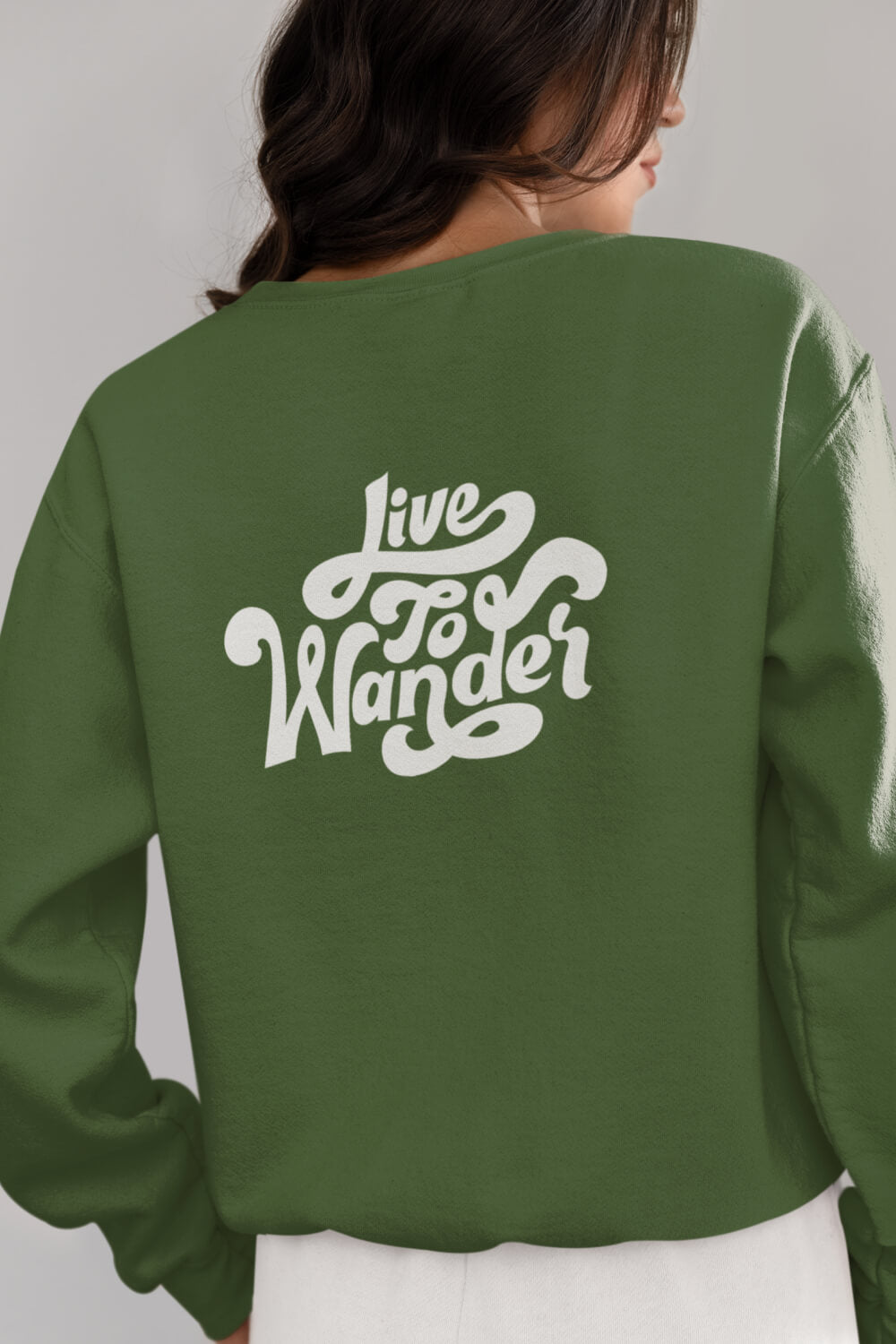 Live to Wander | Regular Fit | Unisex Sweatshirt