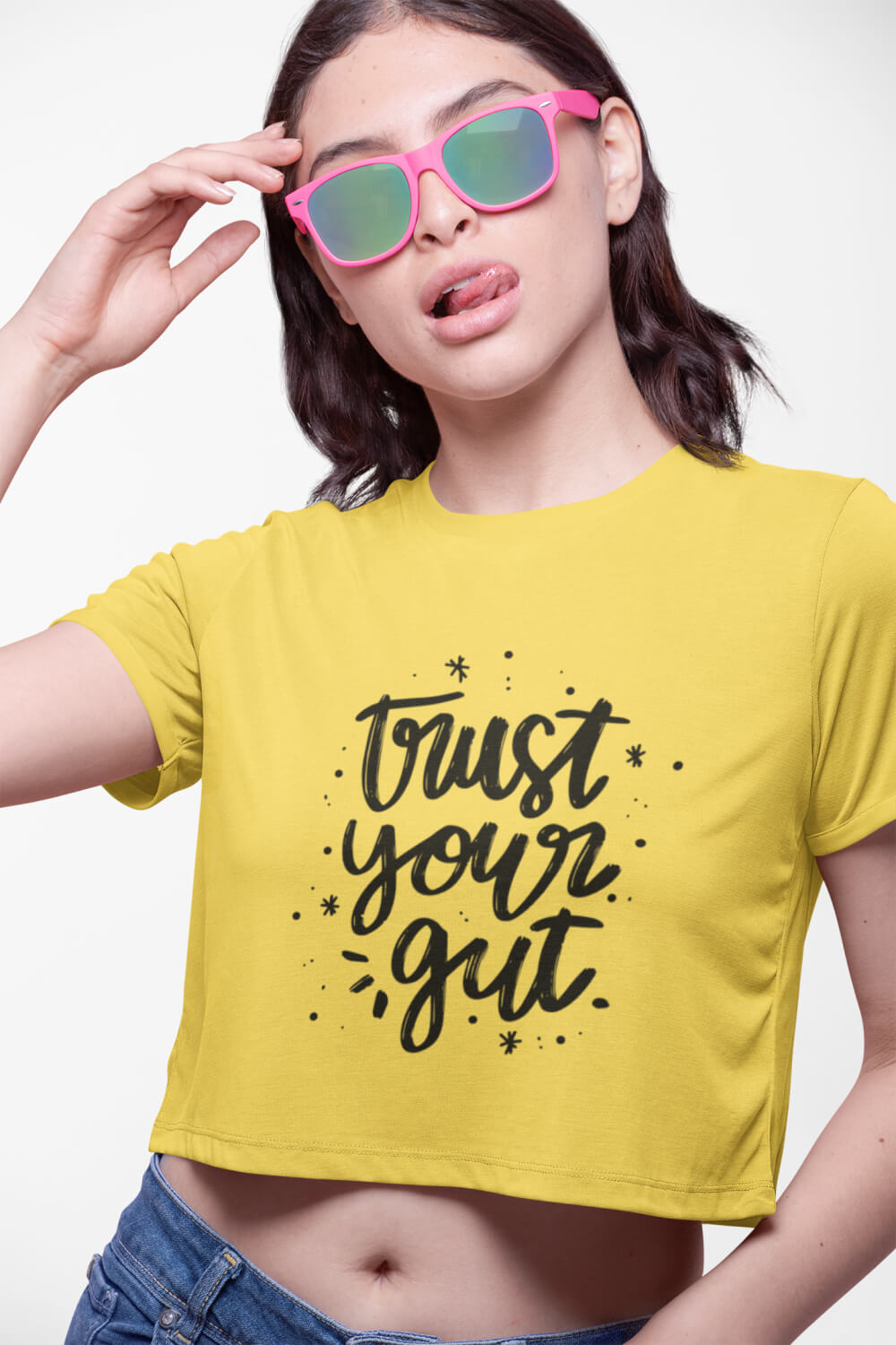 Trust Your Gut | Crop Top | Relaxed Fit