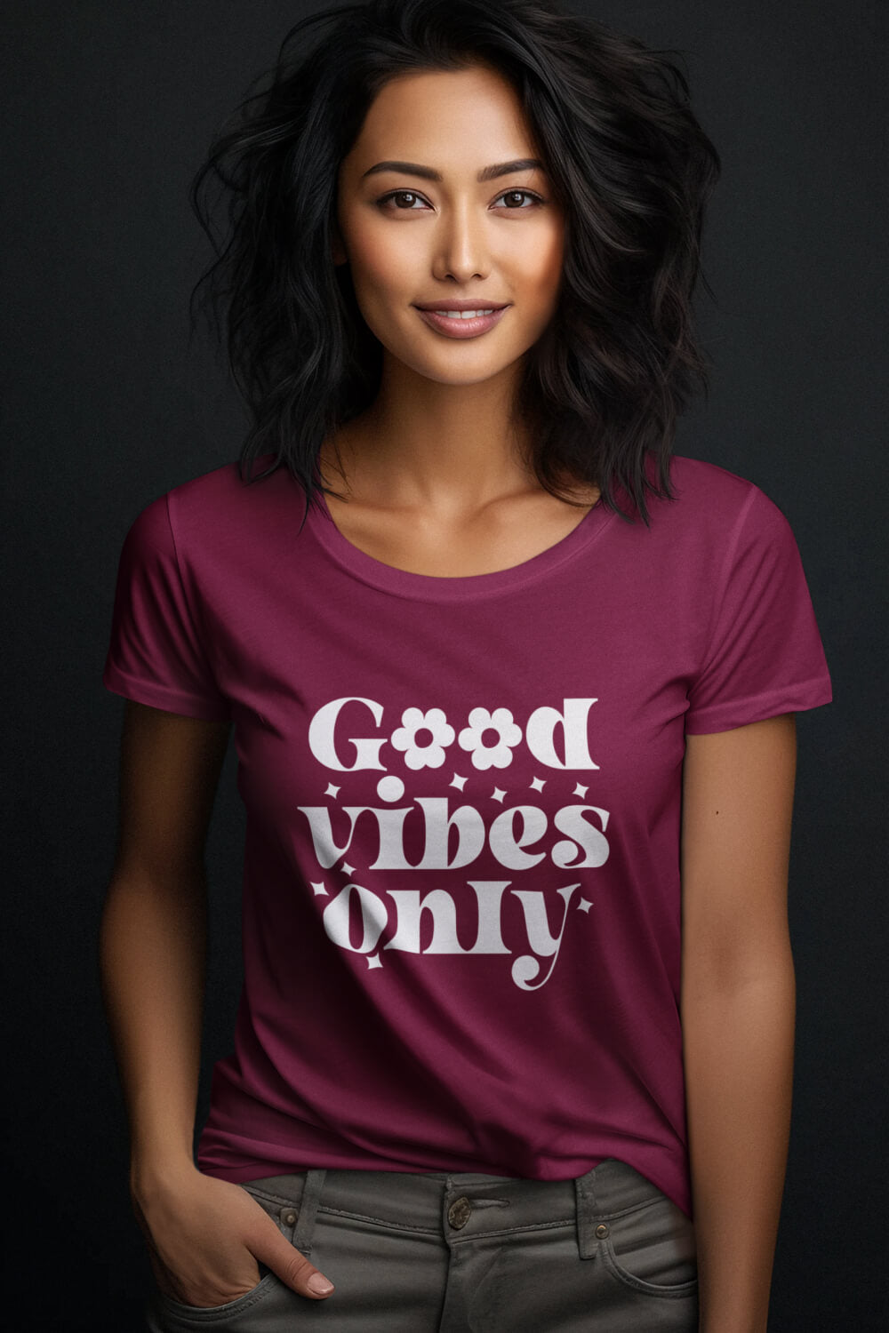 Good Vibes Only | Premium Women's T-Shirt