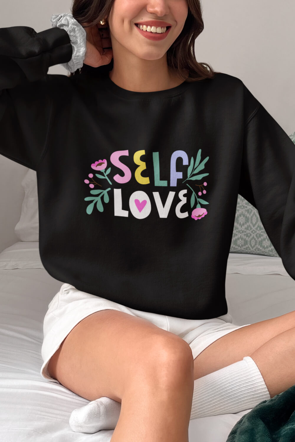 Simply Love Full Size JINGLE ALL THE WAY Long Sleeve Sweatshirt main image 1