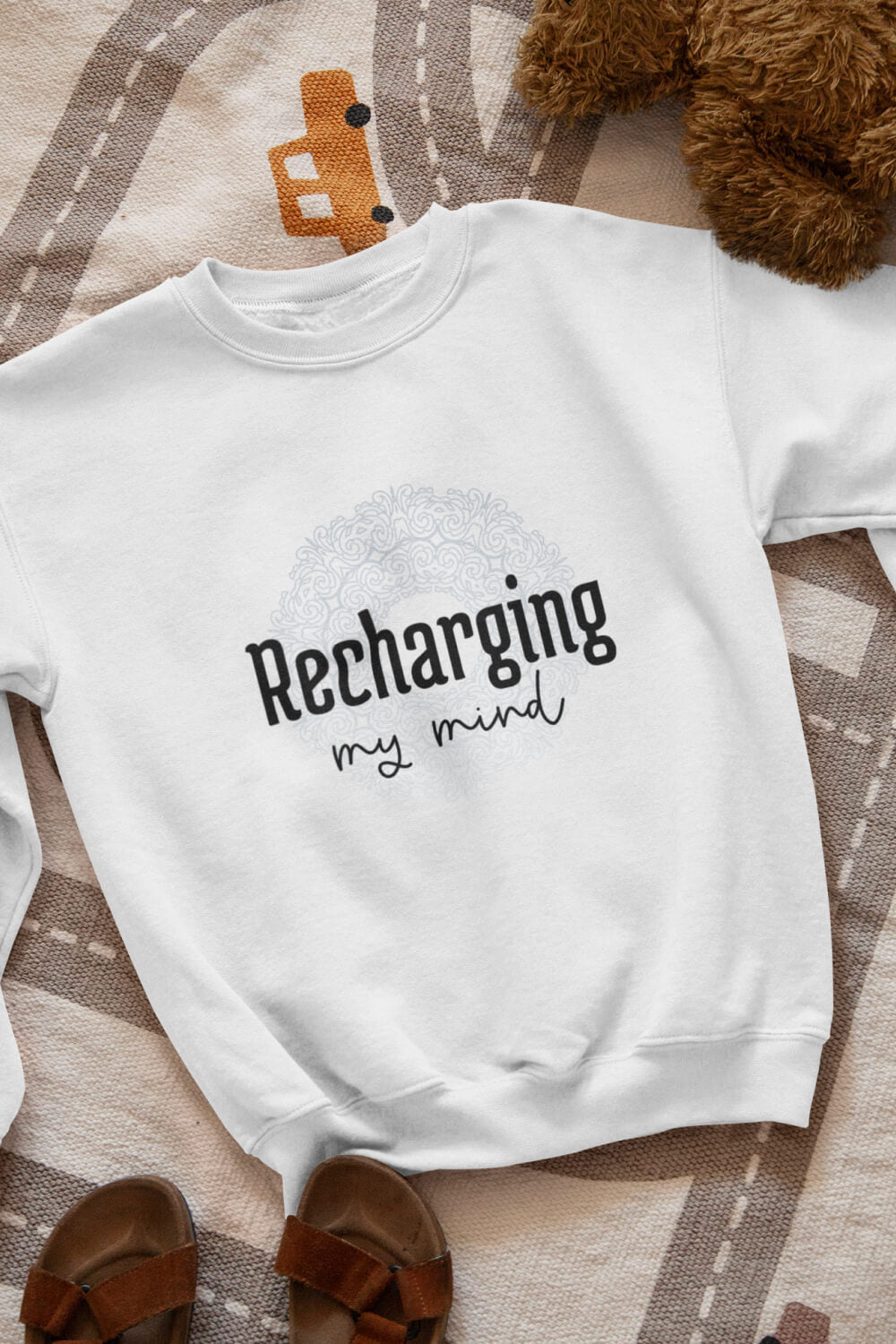 Recharging My Mind | Regular Fit | Unisex Sweatshirt