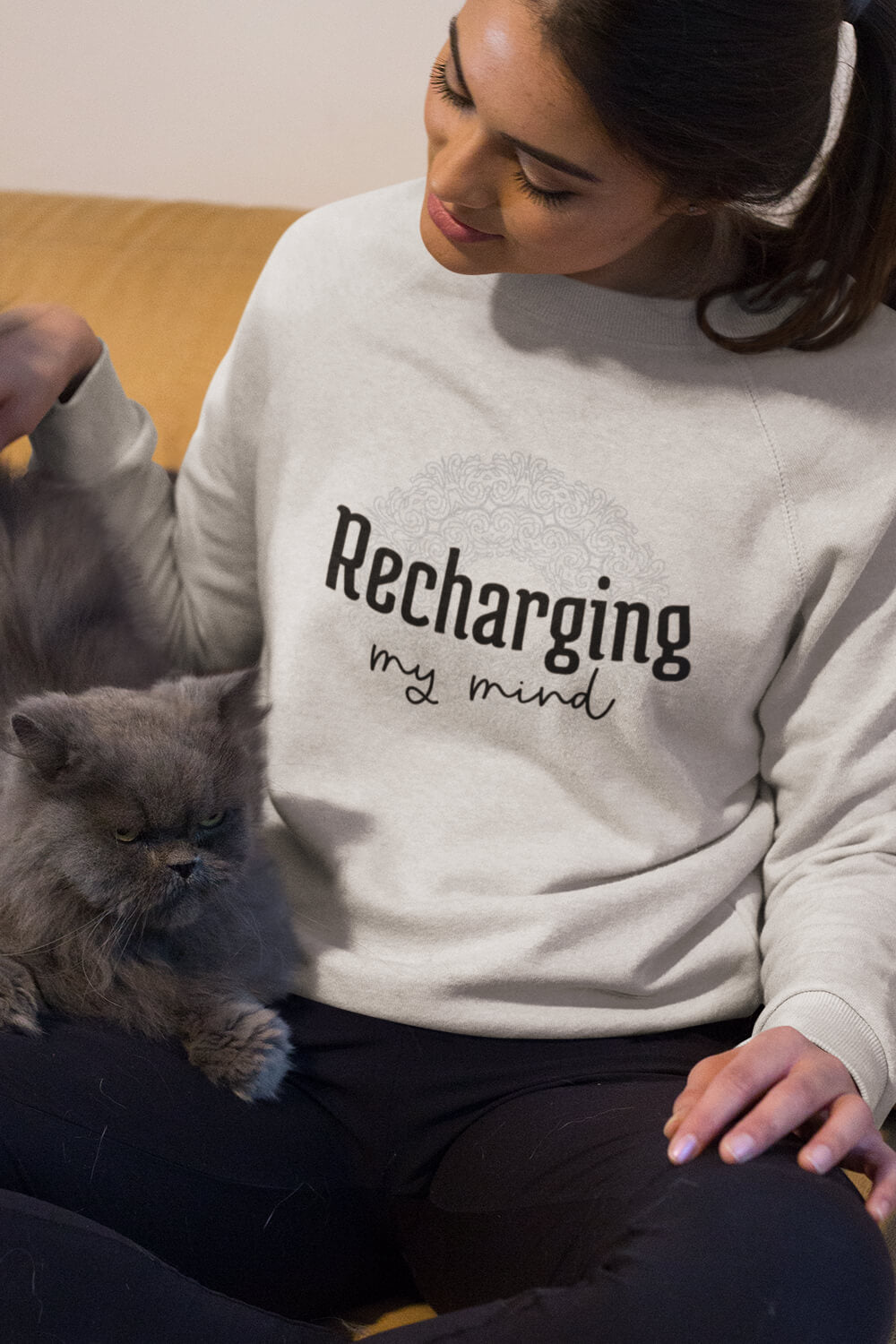 Recharging My Mind | Regular Fit | Unisex Sweatshirt