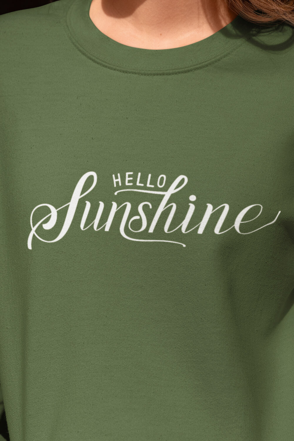 Hello Sunshine | Regular Fit | Unisex Sweatshirt