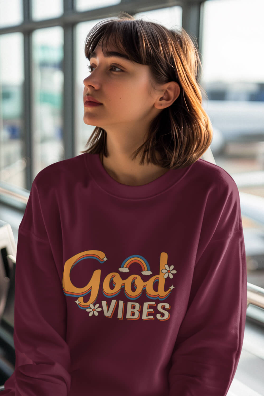 Good Vibes | Regular Fit | Unisex Sweatshirt