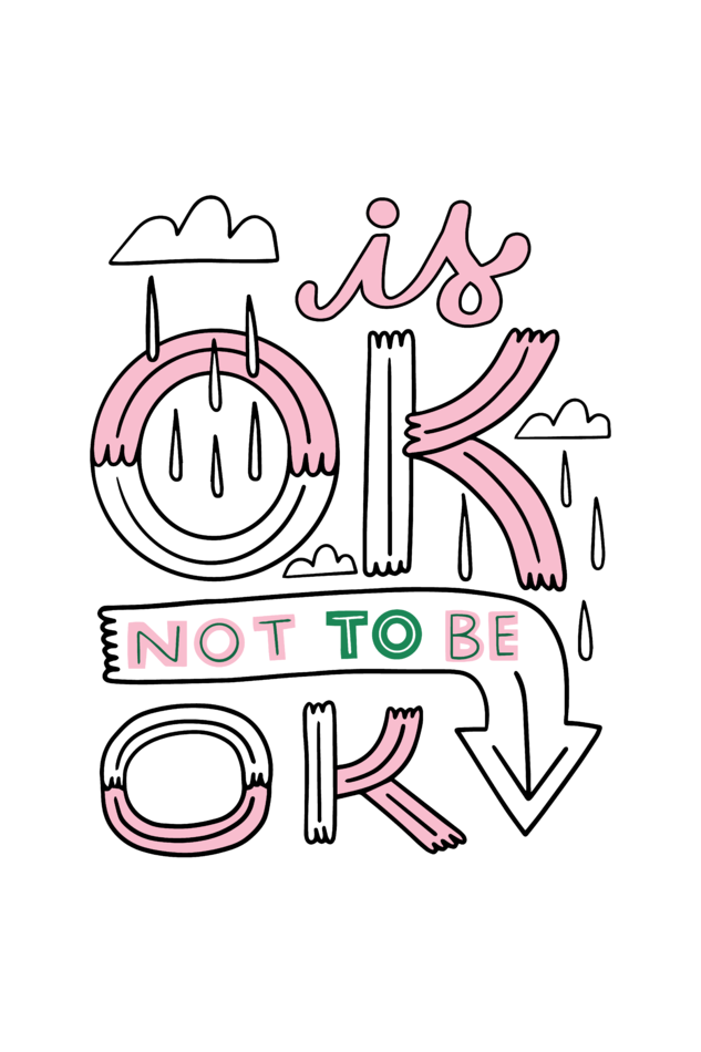 It's Okay Not to Be Okay | Regular Fit | Unisex Sweatshirt