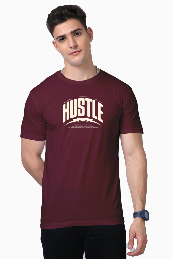 Hustle Rise and Shine | Premium Men's T-Shirt
