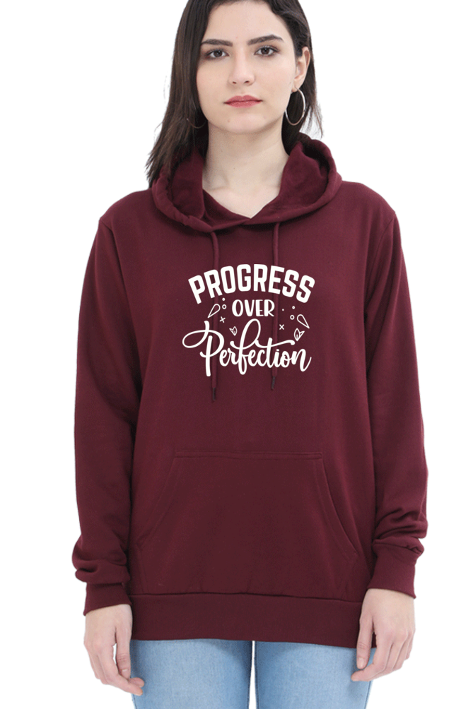 Choose Progress Over Perfection | Regular Fit | Unisex Hoodies