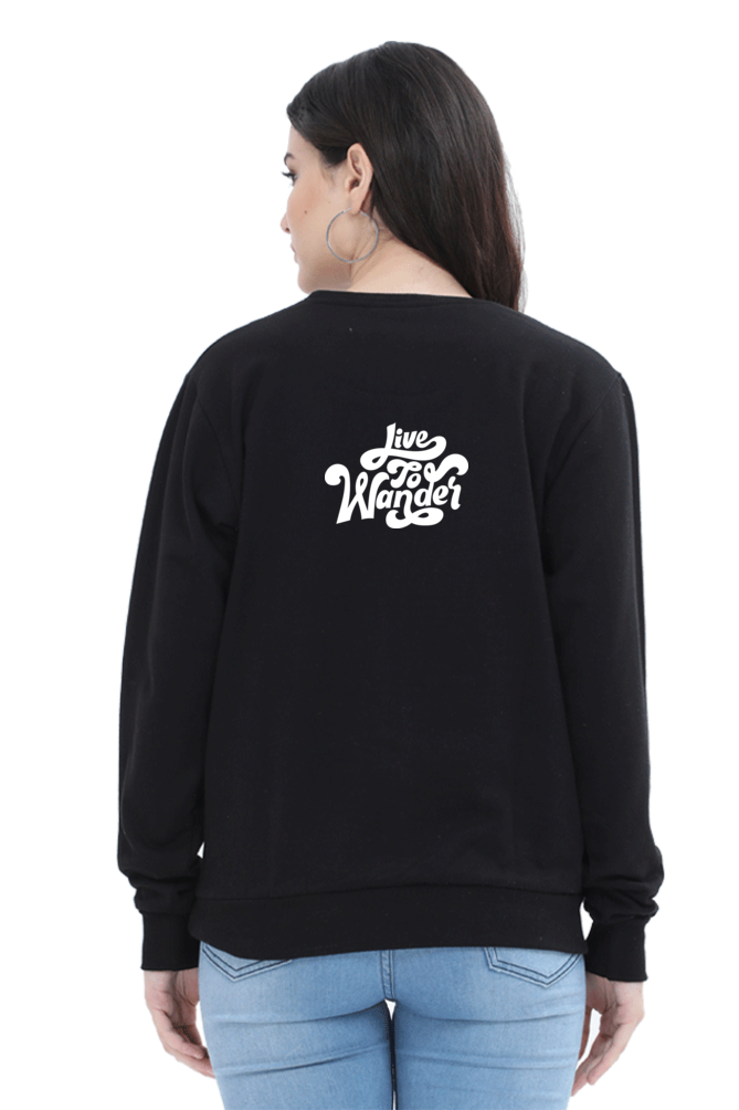 Live to Wander | Regular Fit | Unisex Sweatshirt