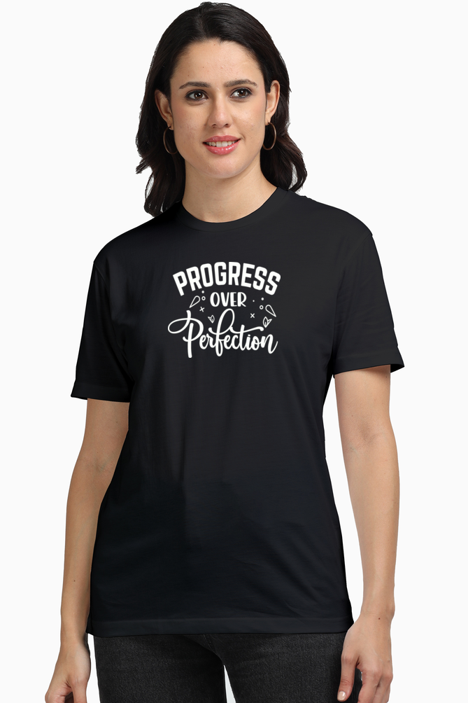 Choose Progress Over Perfection | Premium Women's T-Shirt