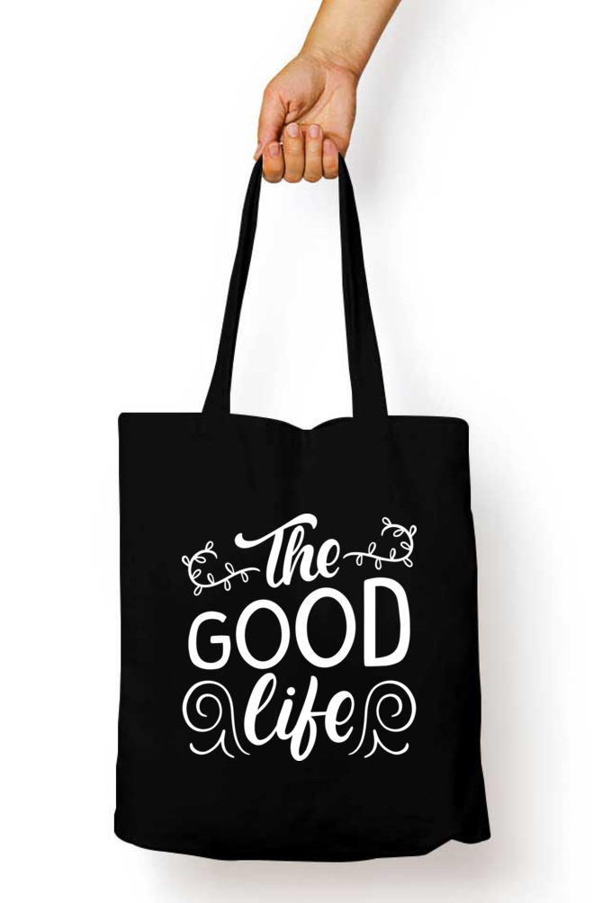 The Good Life | Zipper Tote Bag