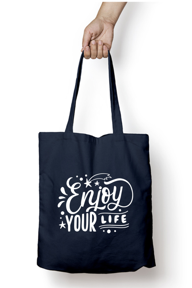 Enjoy Your Life | Zipper Tote Bag