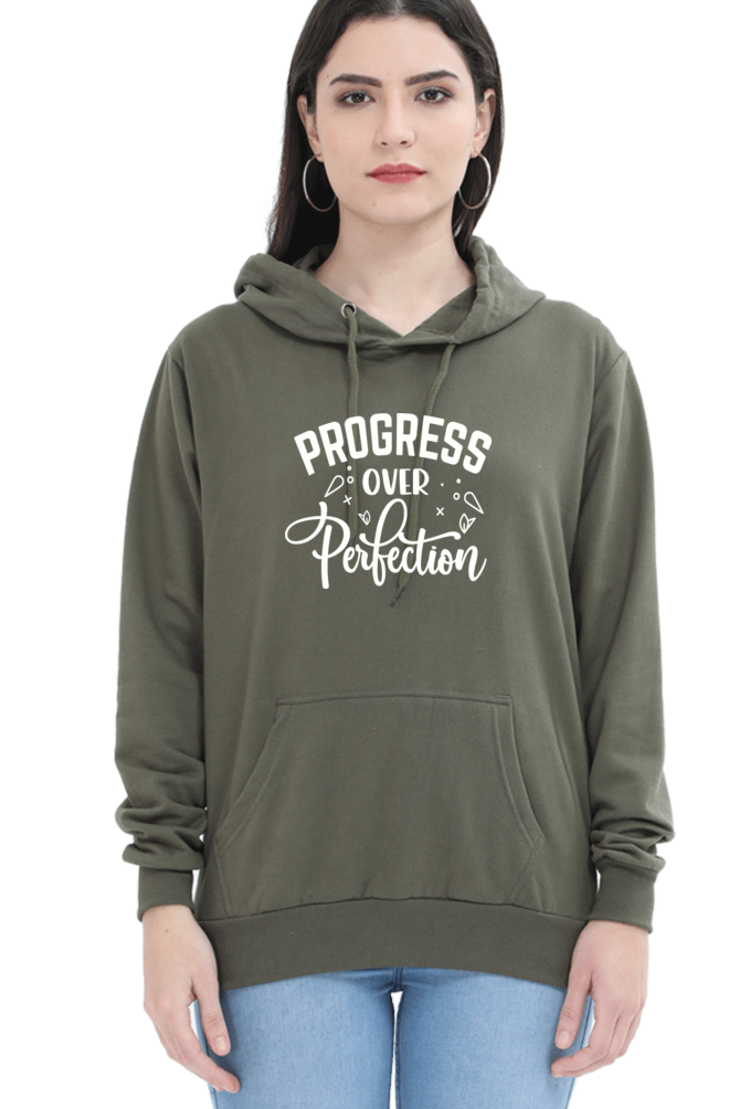 Choose Progress Over Perfection | Regular Fit | Unisex Hoodies
