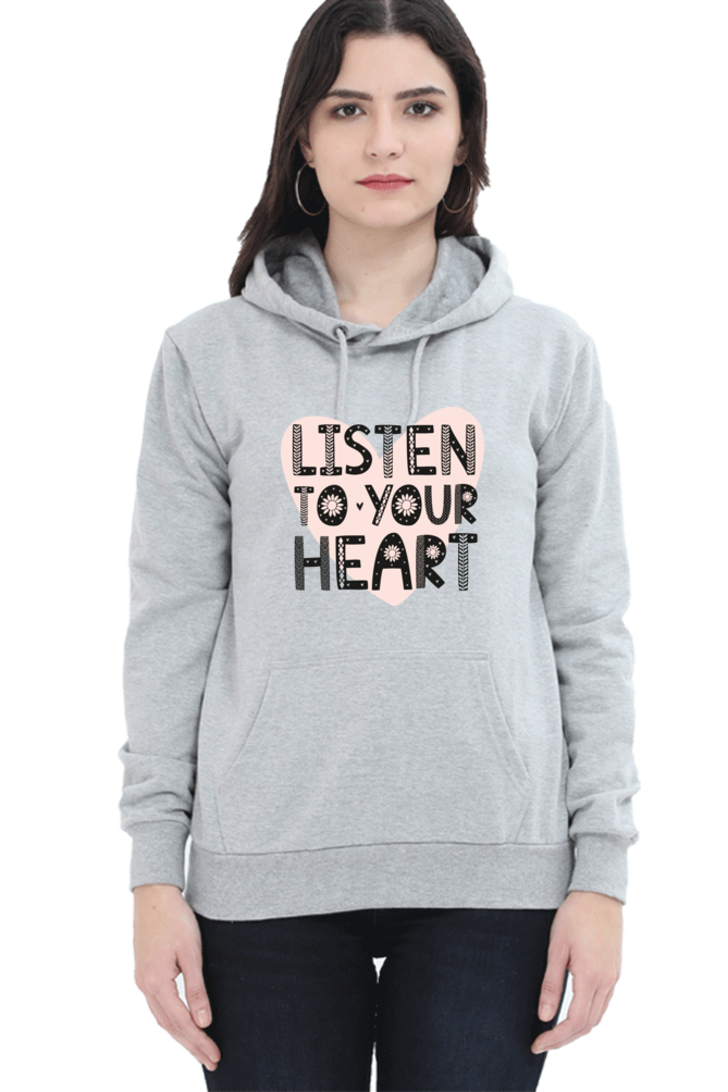 Listen to Your Heart | Regular Fit | Unisex Hoodies