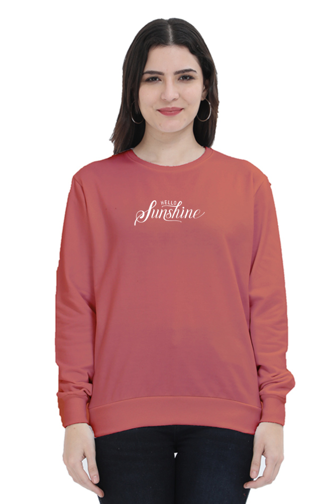 Hello Sunshine | Regular Fit | Unisex Sweatshirt