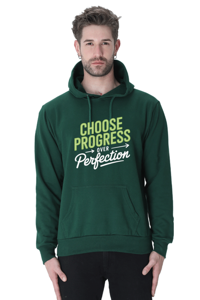 Choose Progress Over Perfection | Regular Fit | Unisex Hoodies