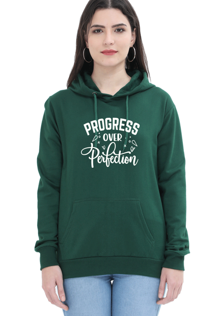 Choose Progress Over Perfection | Regular Fit | Unisex Hoodies