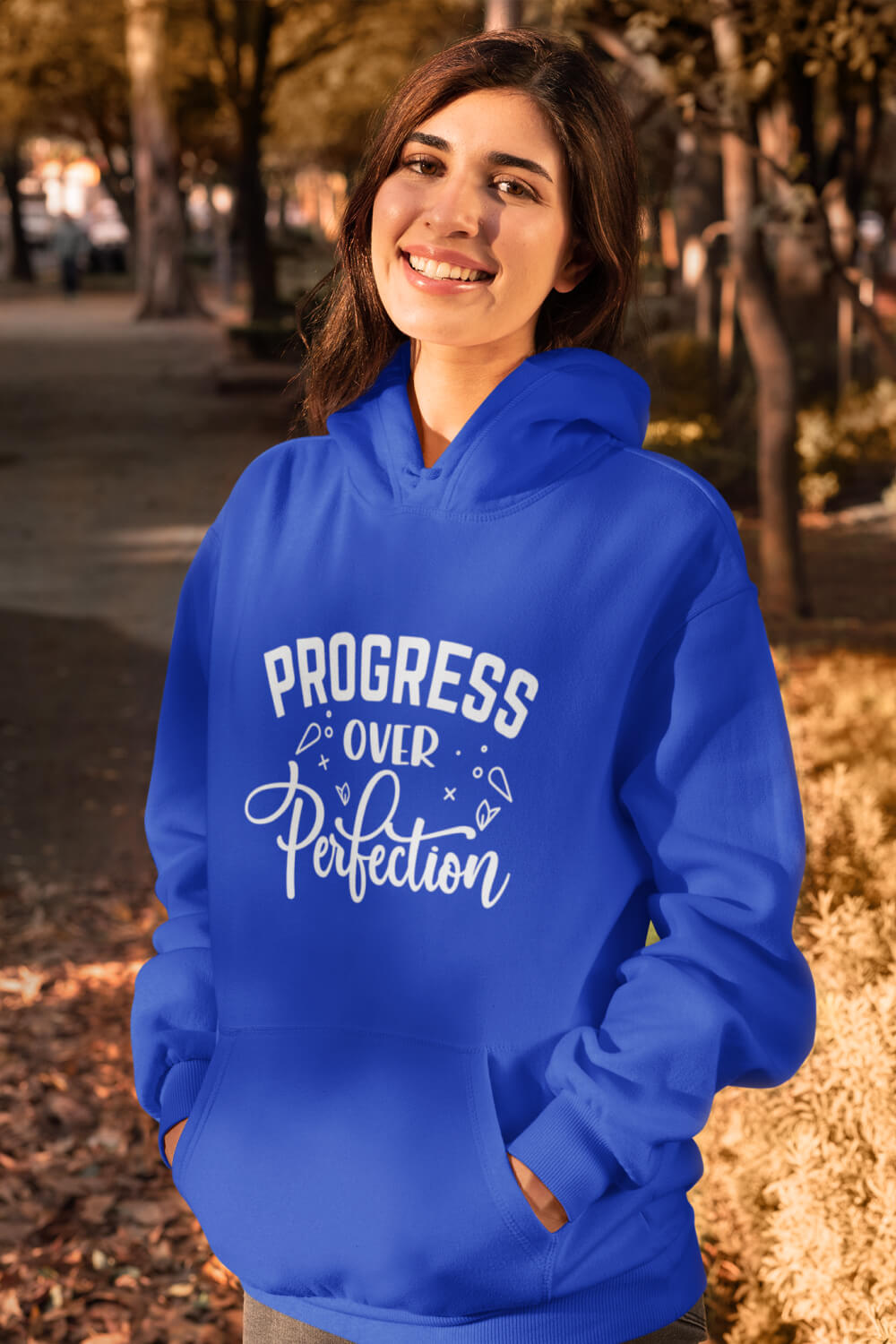 Choose Progress Over Perfection | Regular Fit | Unisex Hoodies