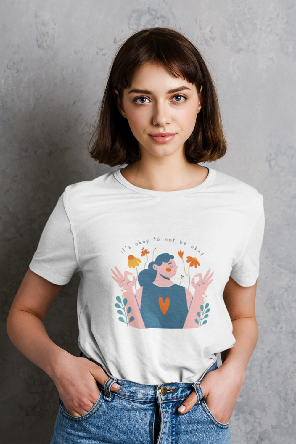 It's Okay to Not Be Okay | Premium Women's T-Shirt