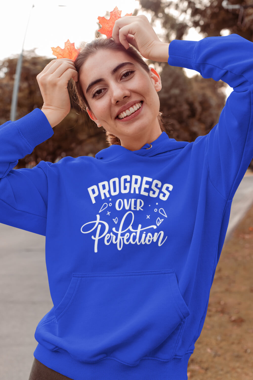 Choose Progress Over Perfection | Regular Fit | Unisex Hoodies