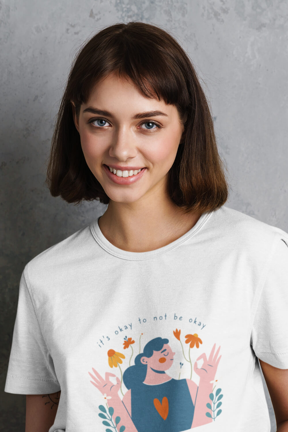 It's Okay to Not Be Okay | Premium Women's T-Shirt