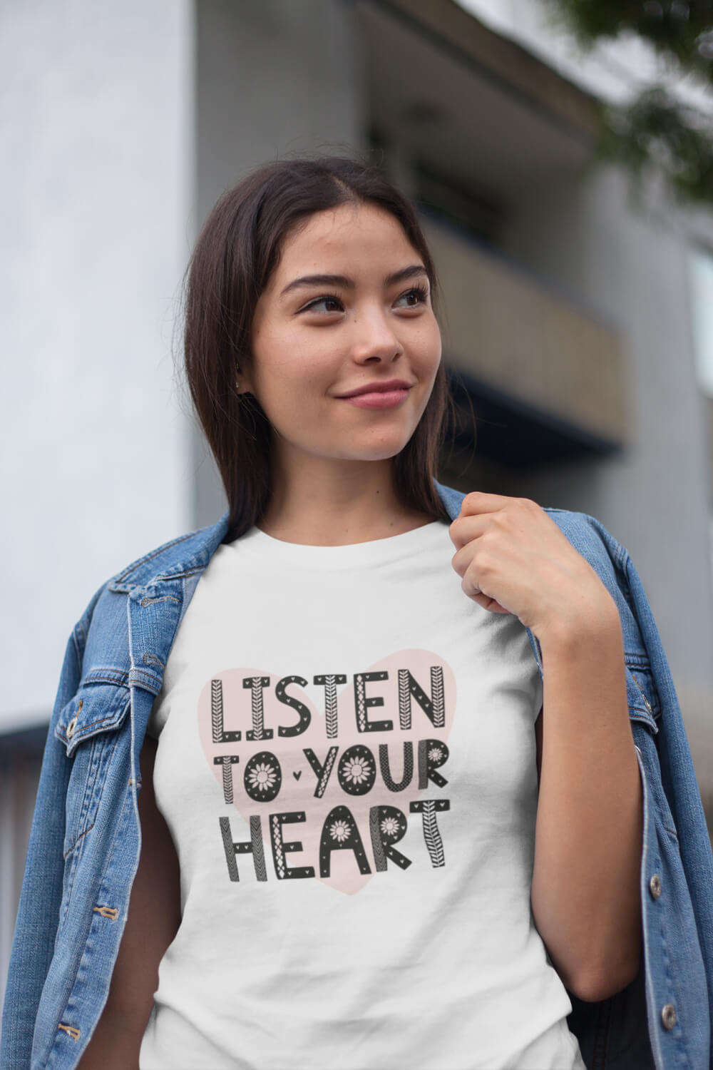Listen to Your Heart | Premium Women's T-Shirt