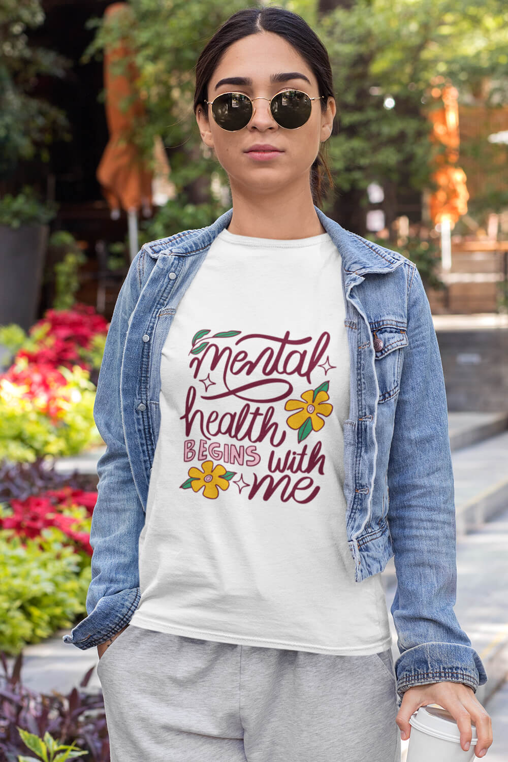 Mental Health Begins With Me | Premium Women's T-Shirt