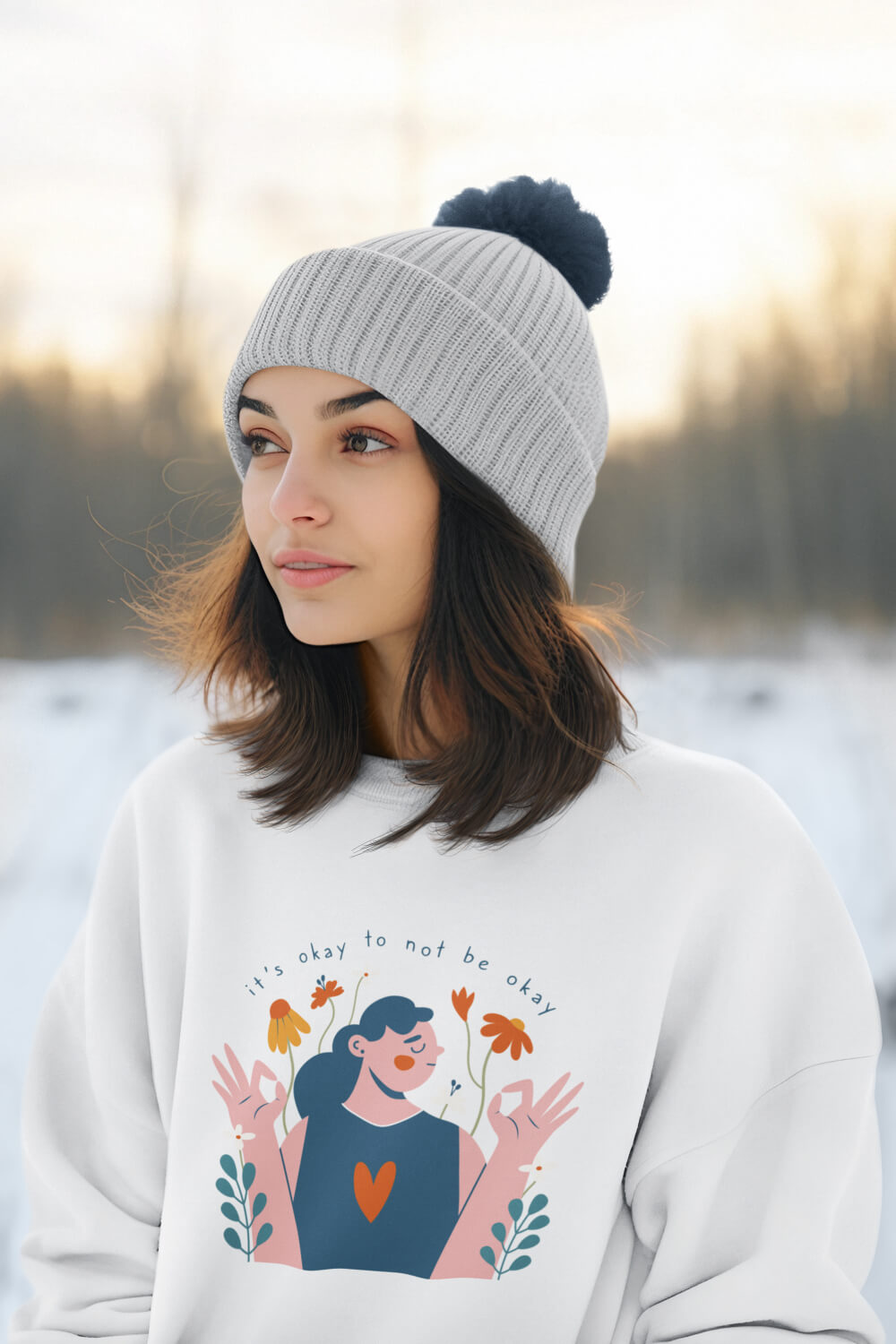 It's Okay to Not Be Okay | Regular Fit | Unisex Sweatshirt