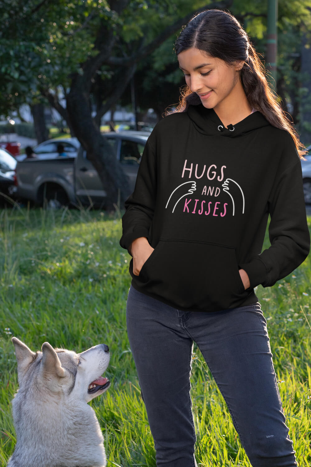 Hugs and Kisses | Regular Fit | Unisex Hoodies