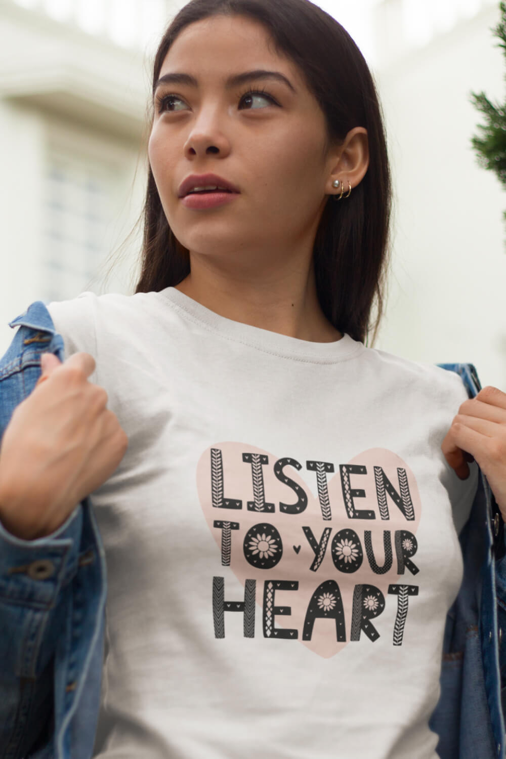 Listen to Your Heart | Premium Women's T-Shirt