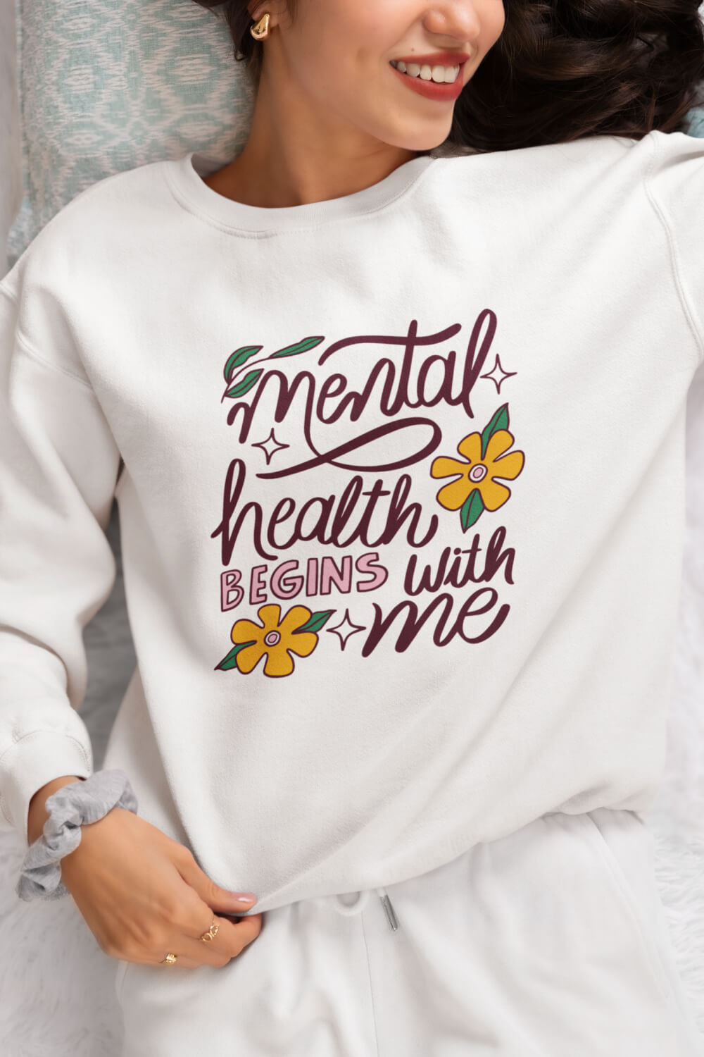 Mental Health Begins With Me | Regular Fit | Unisex Sweatshirt
