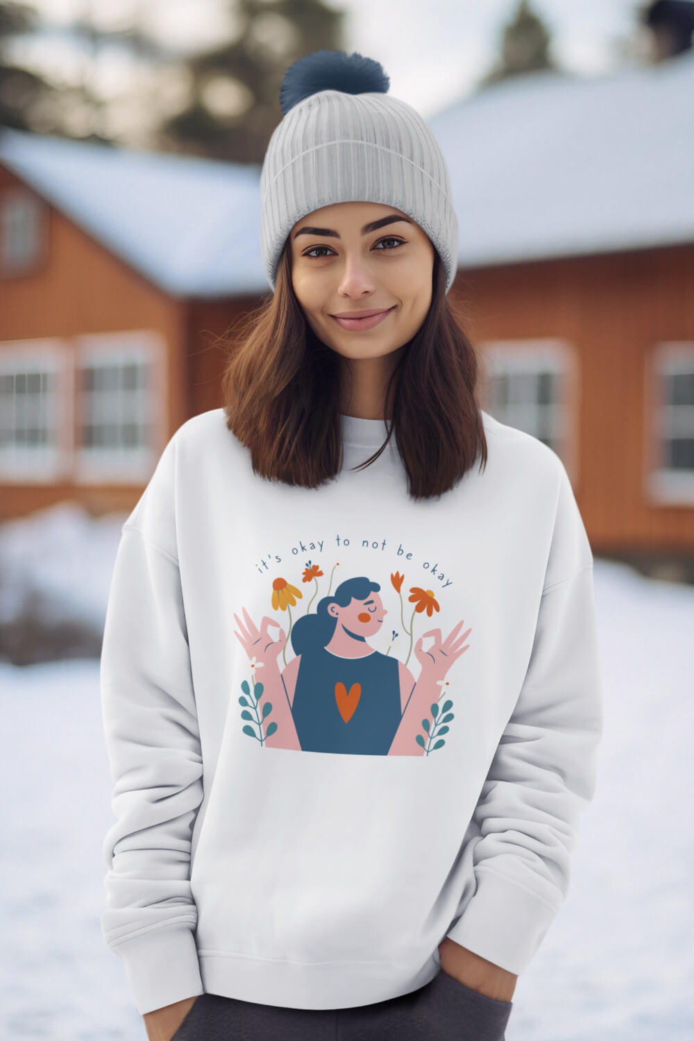 It's Okay to Not Be Okay | Regular Fit | Unisex Sweatshirt