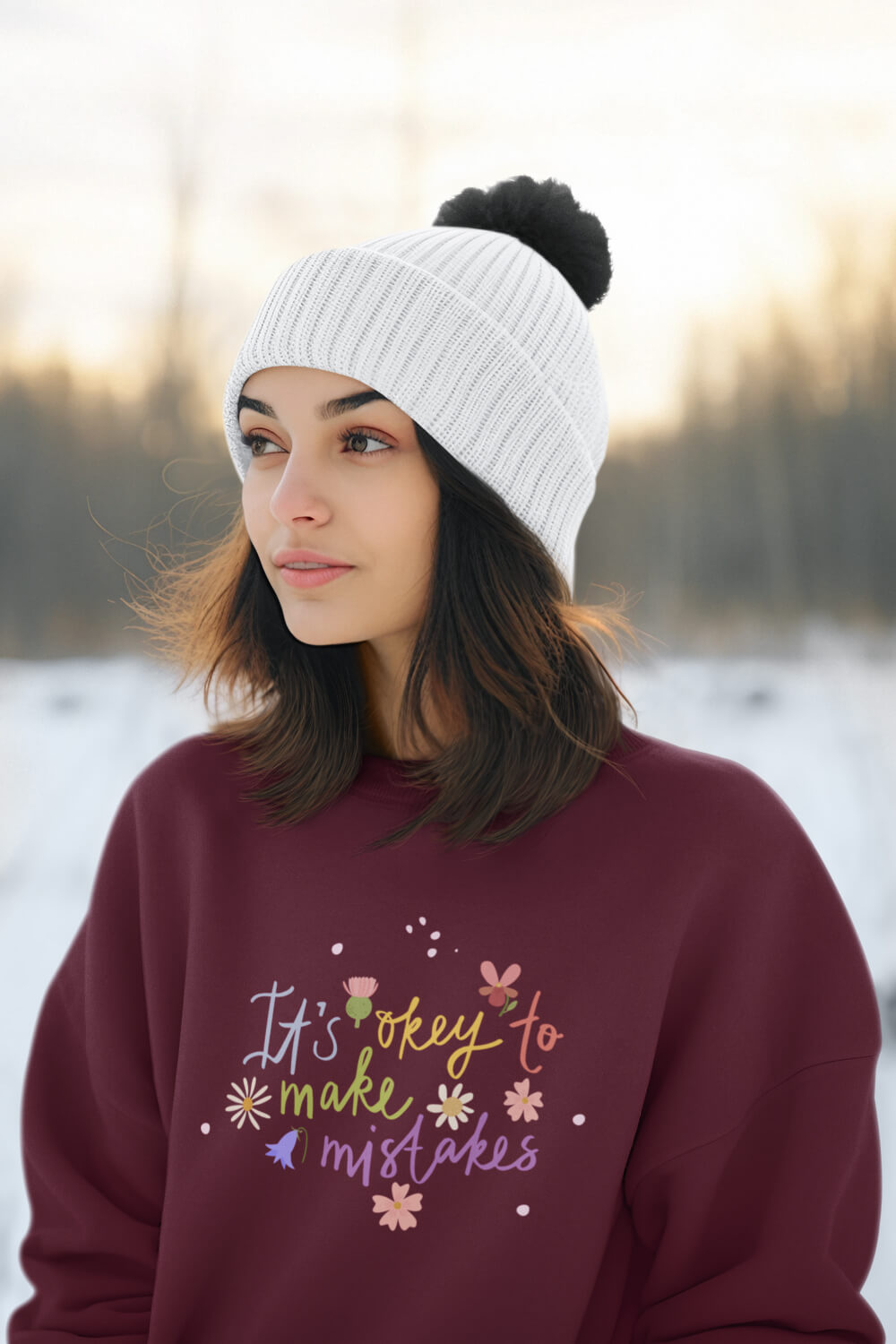 It's Okay to Make Mistakes | Regular Fit | Unisex Sweatshirt