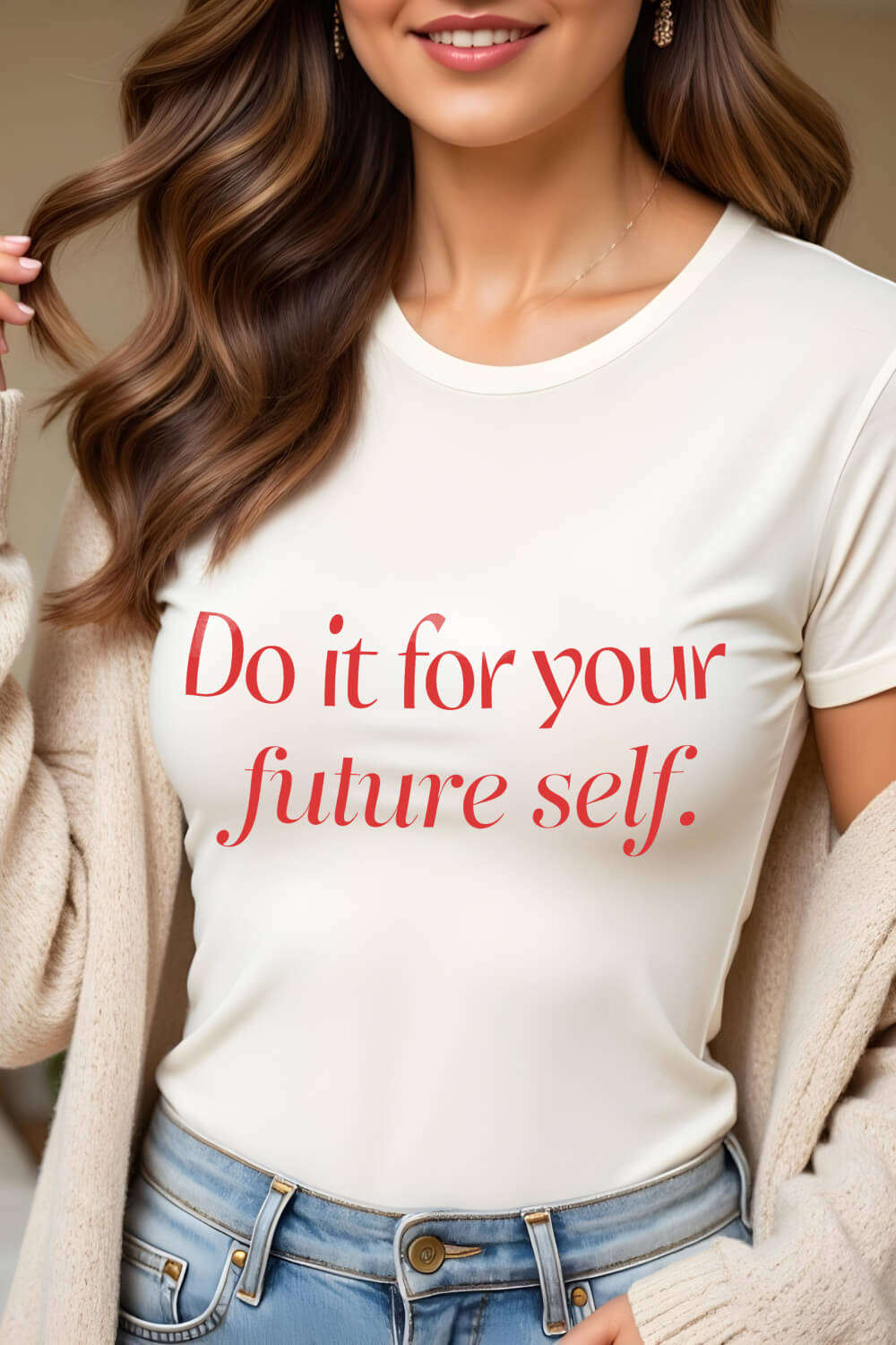 Do It for Your Future Self | Premium Women's T-Shirt