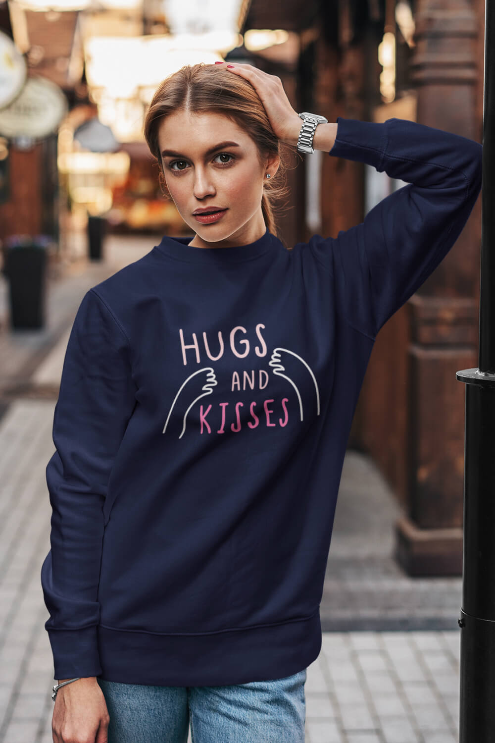 Hugs and Kisses | Regular Fit | Unisex Sweatshirt