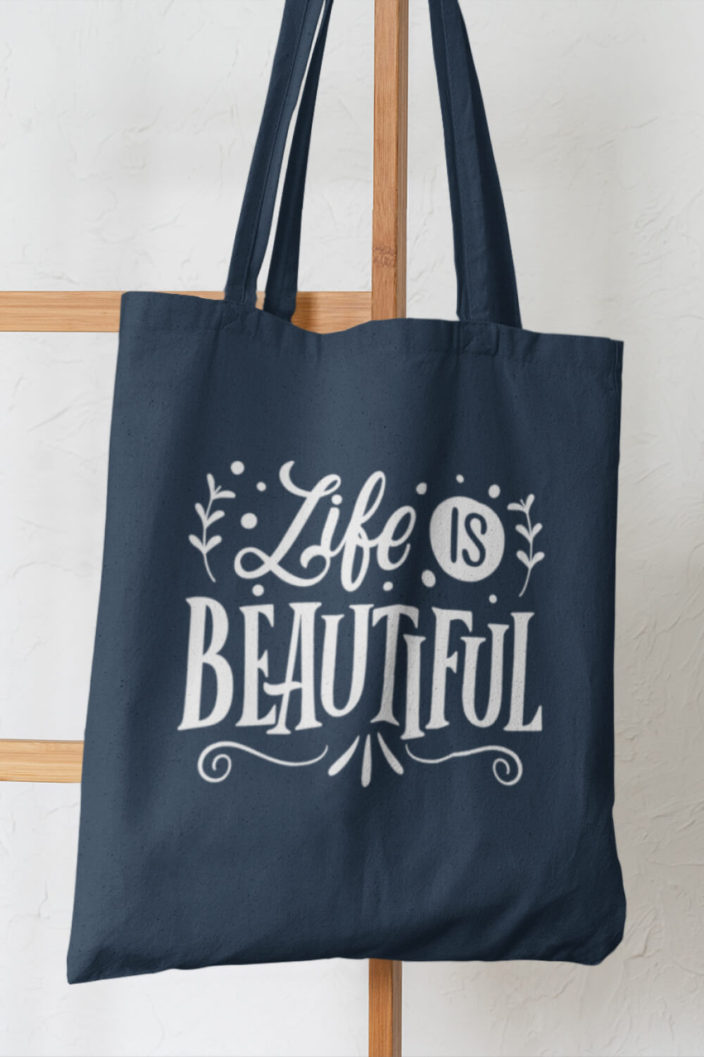 Life is Beautiful | Zipper Tote Bag