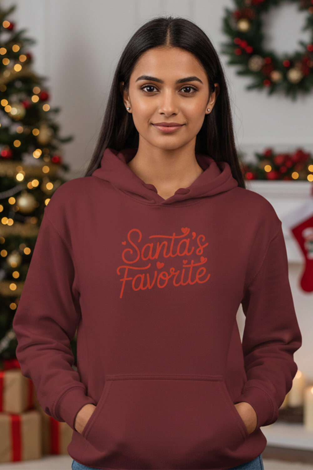 Santa’s Favourite Unisex Hoodie