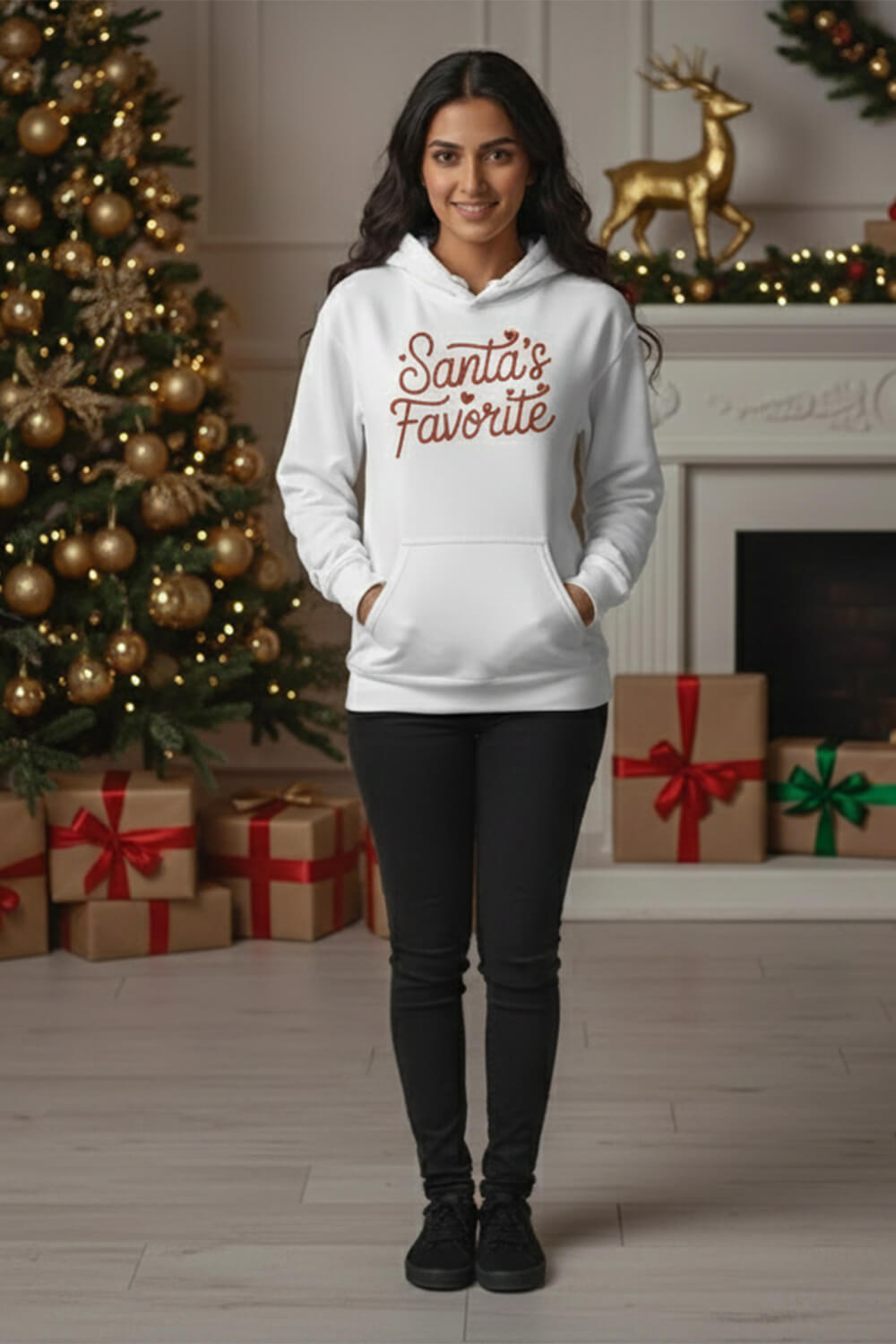Santa’s Favourite Unisex Hoodie