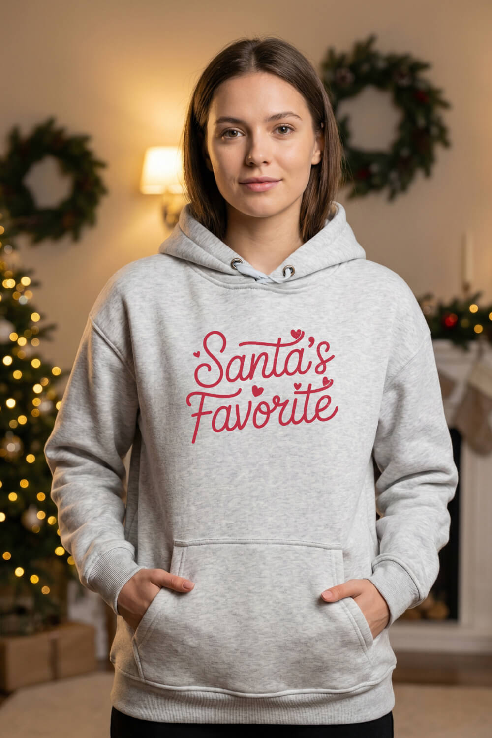 Santa’s Favourite Unisex Hoodie