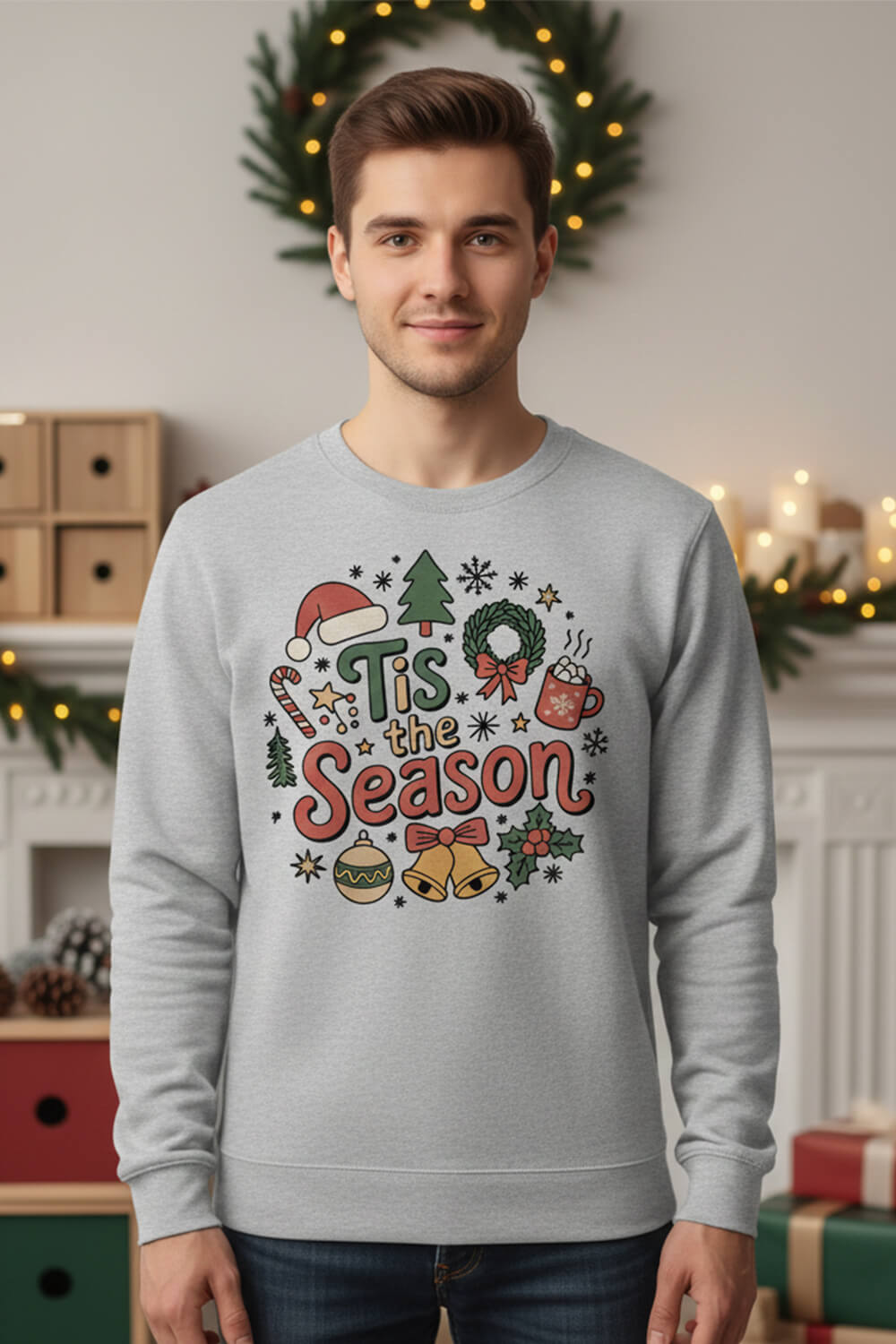 Tis the Season – Cozy Unisex Sweatshirt