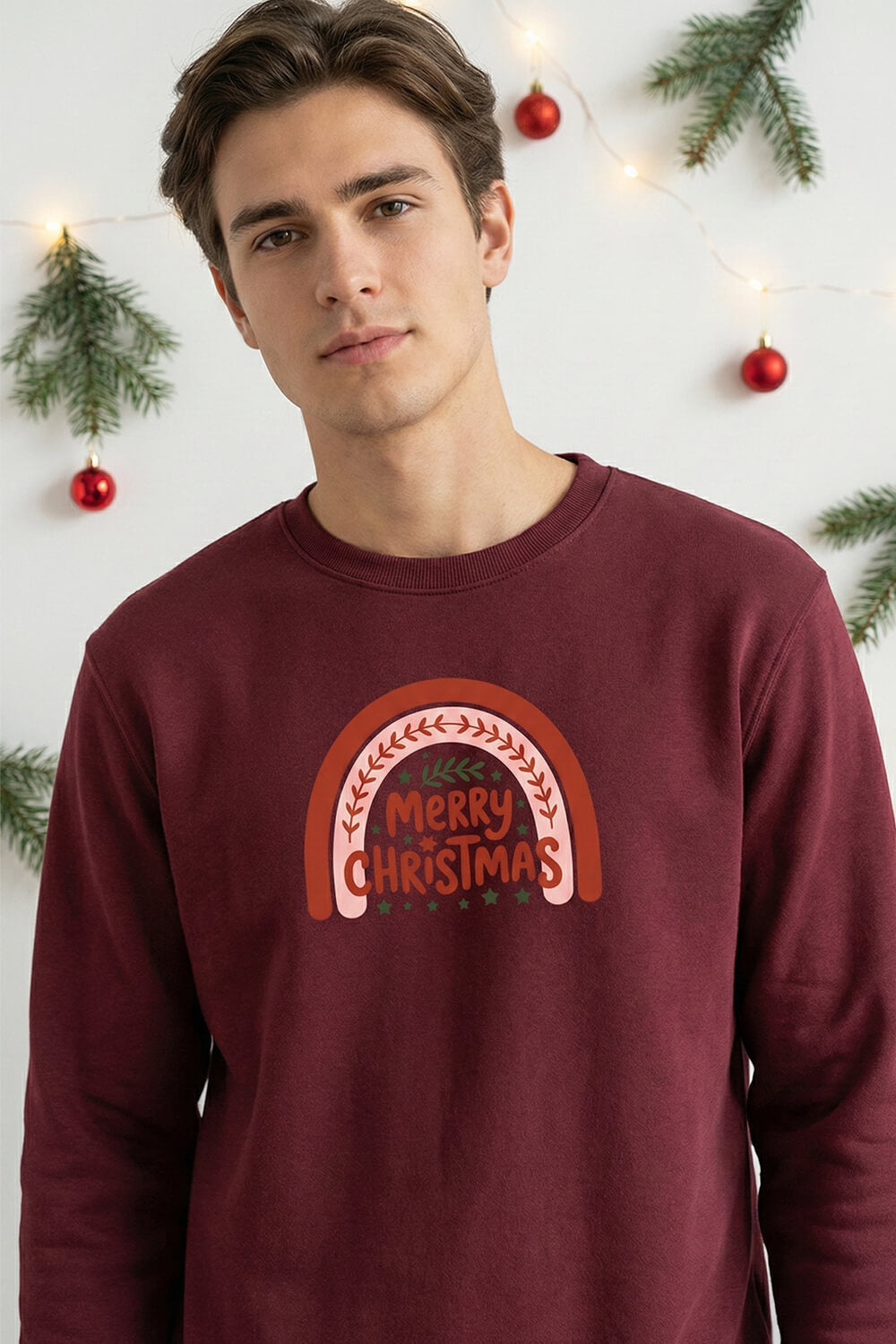 Merry Christmas Unisex Sweatshirt | Cozy Festive Winter Wear