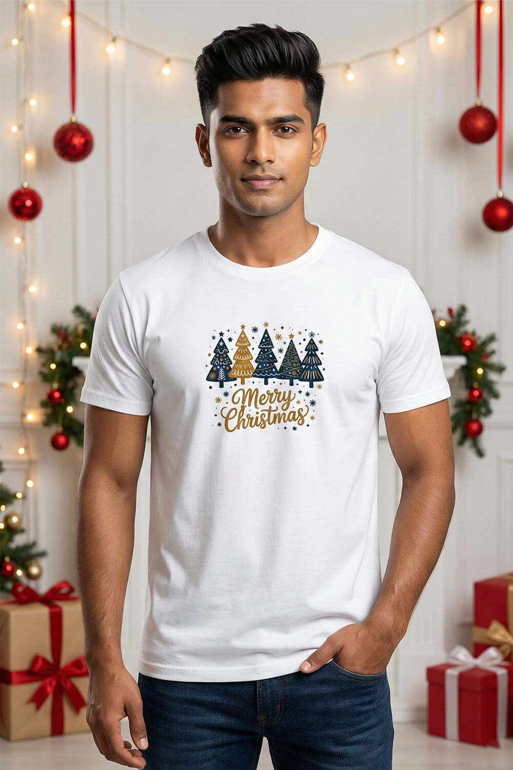 Merry Christmas Unisex T-Shirt | Festive Holiday Wear