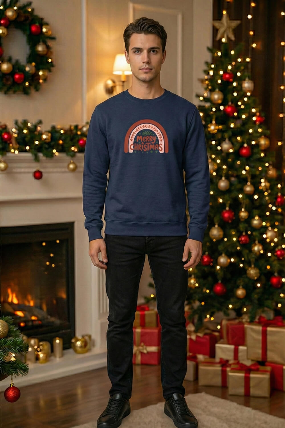 Merry Christmas Unisex Sweatshirt | Cozy Festive Winter Wear