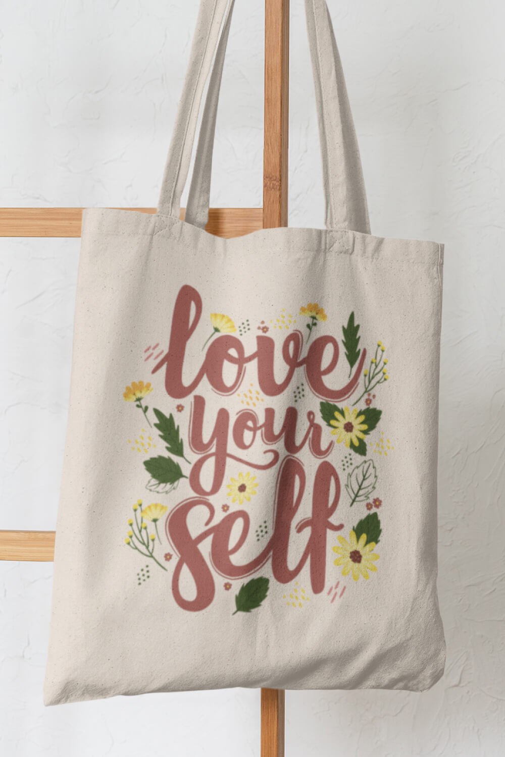 Love Yourself | Zipper Tote Bag