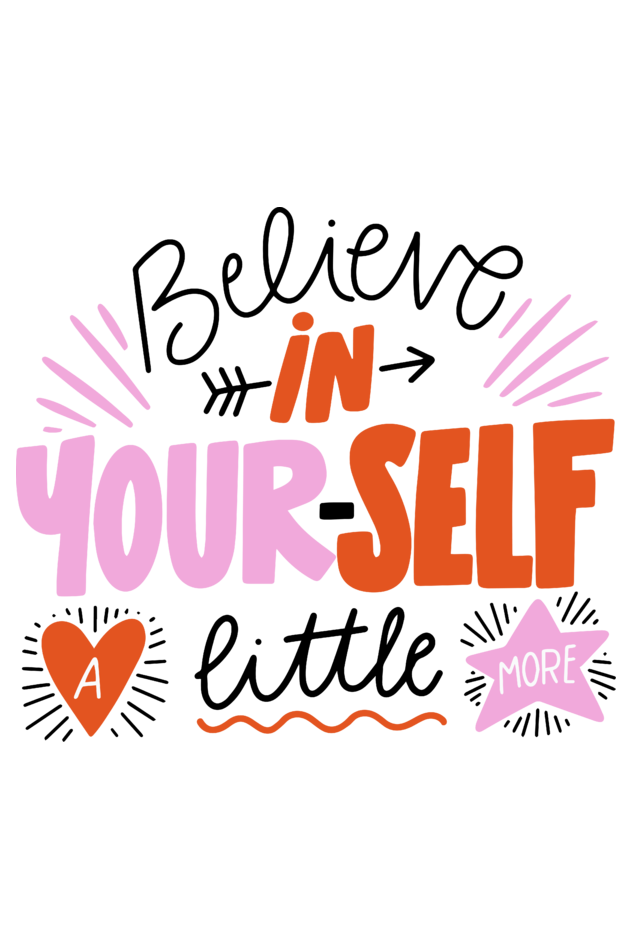 Believe in Yourself lil bit more | Crop Top | Relaxed Fit