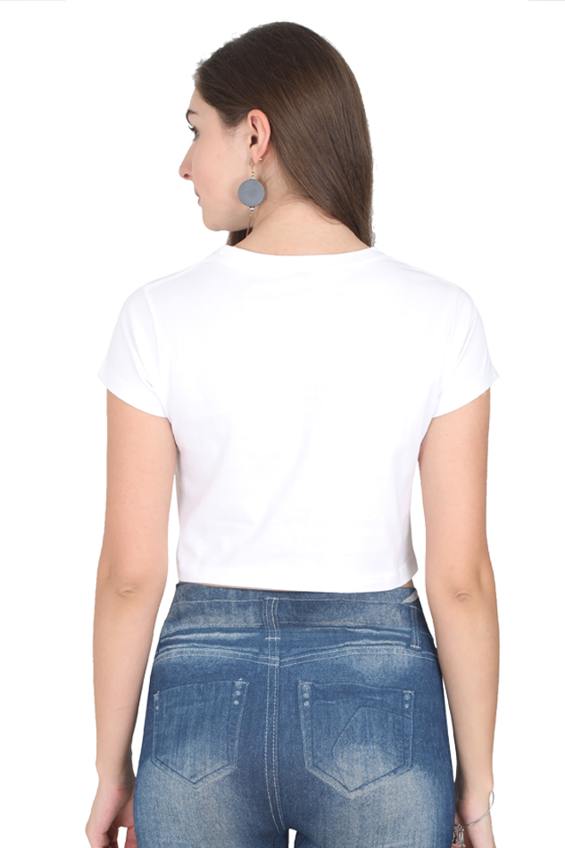 Believe in Yourself lil bit more | Crop Top | Relaxed Fit