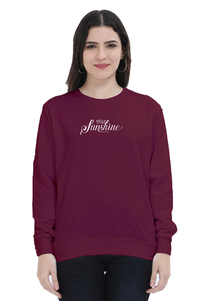 Hello Sunshine | Regular Fit | Unisex Sweatshirt