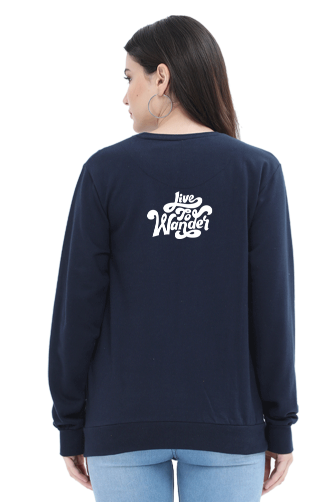 Live to Wander | Regular Fit | Unisex Sweatshirt