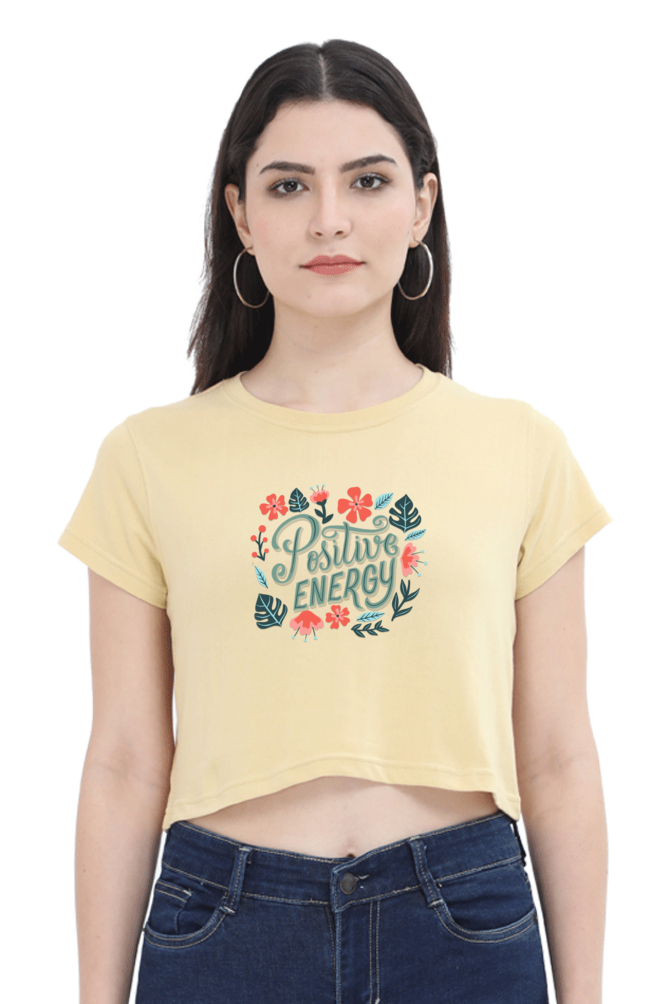 Positive Energy | Crop Top | Relaxed Fit