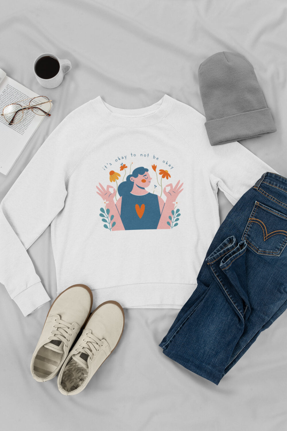 It's Okay to Not Be Okay | Regular Fit | Unisex Sweatshirt